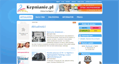 Desktop Screenshot of kepnianie.pl